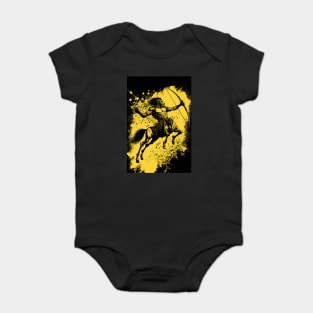 Mörk Borg Bestiary - Centaur Poster Baby Bodysuit